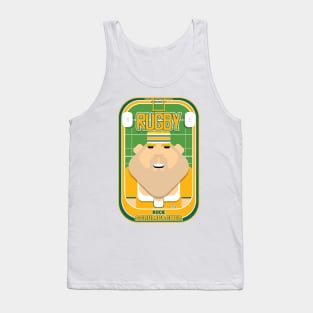 Rugby Gold and Green - Ruck Scrumpacker - Sven version Tank Top